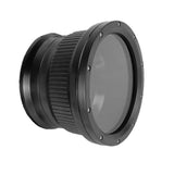 SeaFrogs 4" Optical Glass Flat Port Sony FE PZ 16-35mm f/4 G (zoom gear included)