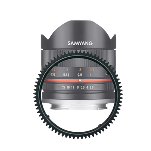 [60-SFFG80SM812] Focus Gear for Rokinon/Samyang 8mm F2.8 UMC FISH EYE II E-Mount Lens