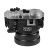 60M/195FT Waterproof housing for Sony RX1xx series Salted Line with Pistol grip & 6" Dry Dome Port - Surf (Black)