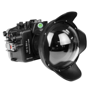 Sea Frogs 40m/130ft Underwater camera housing for Canon EOS R6 Mark II with 6" Dome Port (RF 14-35mm f/4L)