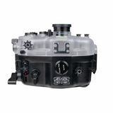 Fujifilm X-H2/X-H2S 40M/130FT Underwater camera housing with 6" Dome Port. XF 18-55mm