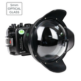 Sea Frogs Sony ZV-E10 Waterproof camera housing with 6" Glass Dome port V.1 for Sony E10-18mm 