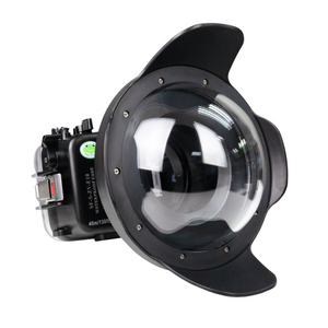 Sea Frogs Sony ZV-E10 40M/130FT Waterproof camera housing with 8" Dome port V.8 for Sony E10-18mm and E10-20mm PZ / E16-50mm PZ