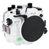 SeaFrogs Salted Line Series Sony A7III / A7RIII 40M/130FT Waterproof camera housing, body only. White