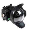 Sea Frogs Salted Line Series Sony A1 40M/130FT Waterproof camera housing with 6" Dome Port V.1. Black