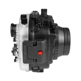 Sony A7 III / A7R III  V.3 series 40M/130FT Underwater camera housing with Flat short port with 67mm thread for Sony FE 28-60mm F4-5.6