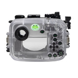 Sony A6700 Sea Frogs 40M/130FT Waterproof housing with acrylic 6" Dome Port V.1 for Sony  E10-18mm lens (zoom gear included)