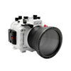 Sony A9 V.3 Series UW camera housing kit with 6" Optical Glass Dome port V.7 (Including standard port) White.